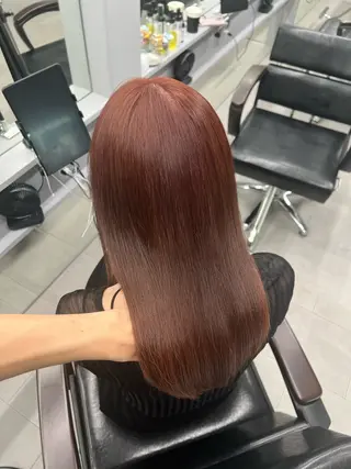 カラー 【似合わせカラー】 西口嶺河のヘアスタイル