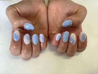 ネイル 💎🐰 saki. m 🐰💎のネイルデザイン