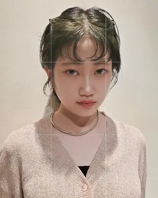 ショート カラー 韓国レイヤー　 suzuのヘアスタイル