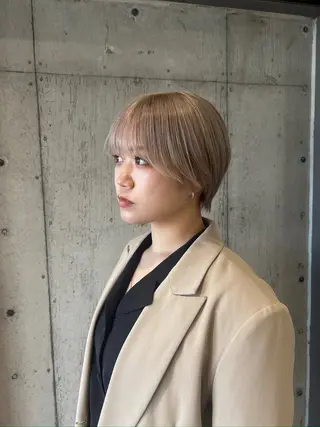 カラー 透明感/血色カラー/ 似合せレイヤー/ゆいのヘアスタイル