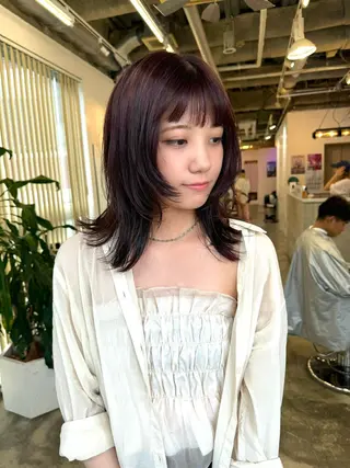 ロング 小森 祐希のヘアスタイル