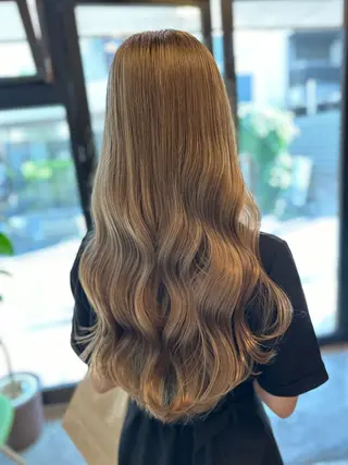 ロング カラー 韓国風パーマ/ 韓国ヘア/大森千寛のヘアスタイル