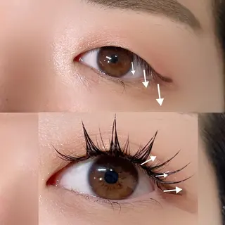 マツエク・マツパ eyeHbe まつげと眉毛のサロンのマツエク・マツパデザイン