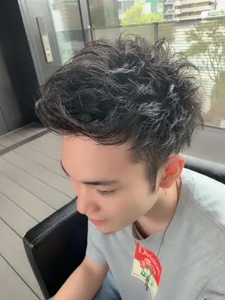 メンズ Merci メルシー 福岡、今泉のヘアスタイル