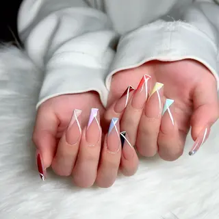 ロング ネイル nail salon azuのネイルデザイン