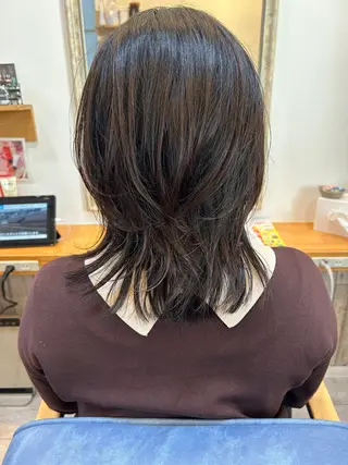 ミディアム Hair salon Orchid所属・✨透明感カラー✨小形 大美✨のヘアスタイル