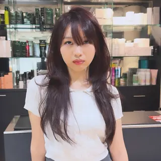 セミロング レイヤーカット/ 堀匠吾のヘアスタイル