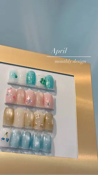 ネイル charme yunonのネイルデザイン