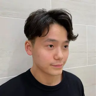 パーマ メンズ 押上/ショート・ボブ /パーマ/山口卓朗のヘアスタイル