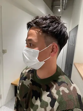 パーマ メンズ RICCA HAIR所属・🫧極細ﾊｲﾗｲﾄ/ 白髪ぼかしも◎🫧のヘアスタイル