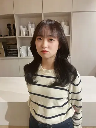 ロング 🇰🇷祝斗🇰🇷 /韓国ボブ/レイヤーのヘアスタイル