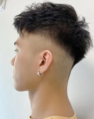 メンズ スタジオフツーロ バイビーヘアーのヘアスタイル