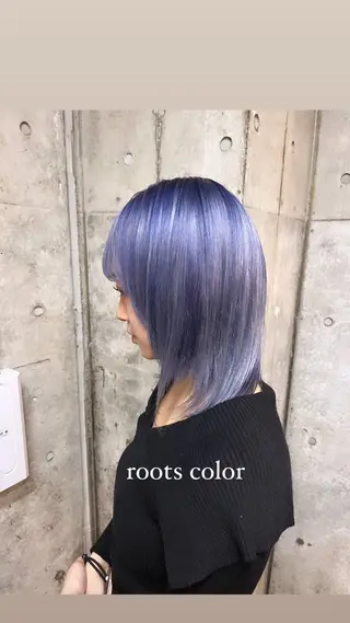 ショート カラー 🌱ぱっつとボブカ ット🌱/Ryotaのヘアスタイル