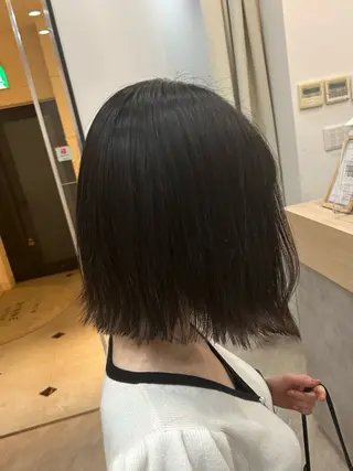 ミディアム 栄/久屋大通/美髪 /透明感カラー/加藤のヘアスタイル