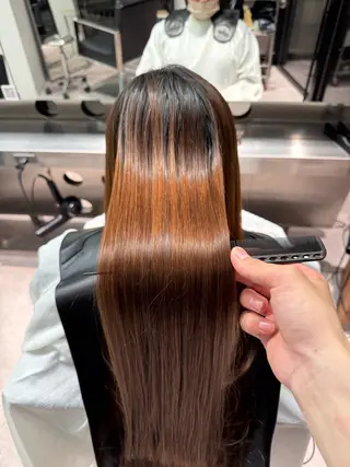 ロング パーマ 北村 岳久翔のヘアスタイル