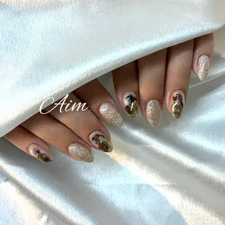 ネイル ネイルサロンAim河原町[ヘアセット　ヘアエクステ　着付　専門店]所属・Aim🌿 kanaのネイルデザイン