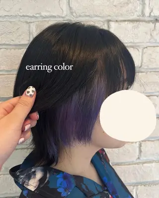 ショート カラー ガーリー/暖色カラー /横浜/さくらのヘアスタイル