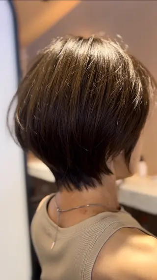 ショート 大人可愛いショート✨ グッチ🐝のヘアスタイル