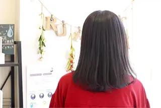 ミディアム パーマ 西 めぐみのヘアスタイル