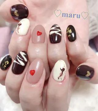 ネイル まるみ ♡のネイルデザイン