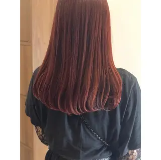 ミディアム カラー MIZUHO / ダブルカラー髪質改善のヘアスタイル