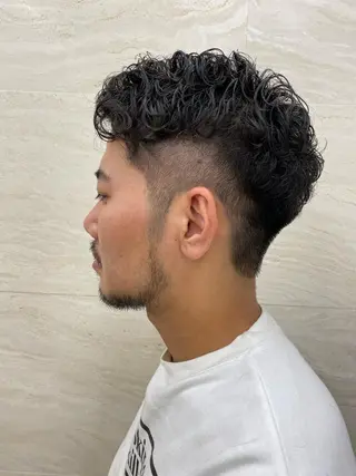 ショート パーマ メンズ モテ髪💛美髪矯正 ✨艶髪特化🫧山根のヘアスタイル