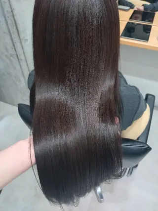 セミロング カラー ヘアアレンジ/透明感 カラー/AKARIのヘアスタイル