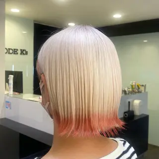 ショート カラー 【カラー指名No 1✨】HIBIKIのヘアスタイル