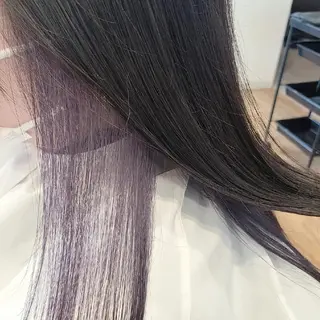 ロング カラー 関口 友菜のヘアスタイル