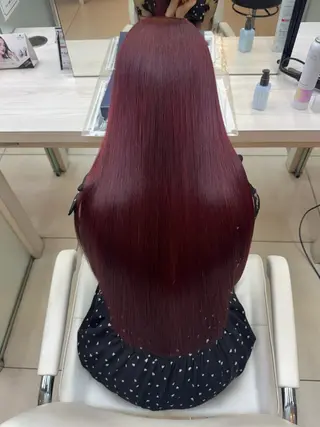 ロング カラー ✂︎✂︎レディースの メンズカット屋さんのヘアスタイル