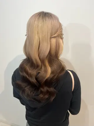 ロング ヘアアレンジ Dityca...tia所属・りん/ 名古屋ヘアセットのヘアスタイル