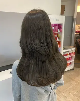 ロング カラー 広島/ヘアセット /ベージュ/わかなのヘアスタイル