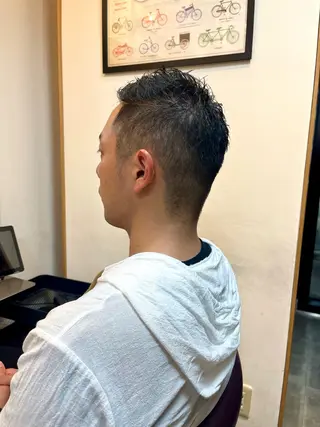 メンズ 【ボブ】縮毛矯正/ 船橋駅5分/鈴木杏美のヘアスタイル