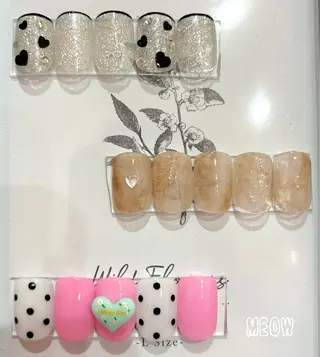 ネイル BodyDesignSalonEene.所属・MEOW RANのネイルデザイン