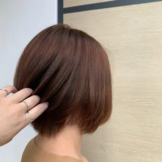 ショート カラー ウスイ ハルカのヘアスタイル