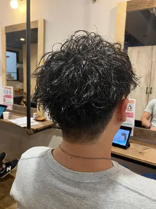 ショート パーマ メンズ 【髪質改善】関根 拓斗のヘアスタイル