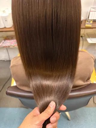 ロング カラー 【髪質改善】に特化 オリーブオイルクラブのヘアスタイル