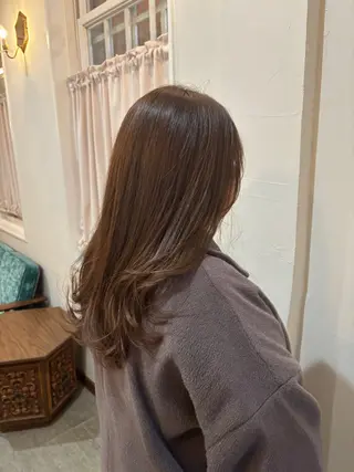 ロング カラー Cocolo hair MADO所属・兼子 莉彩のヘアスタイル