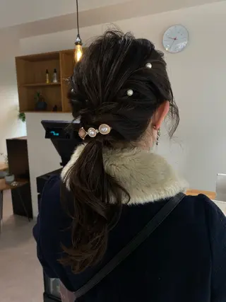 ヘアアレンジ iroha/ n.w.h🎀のヘアスタイル