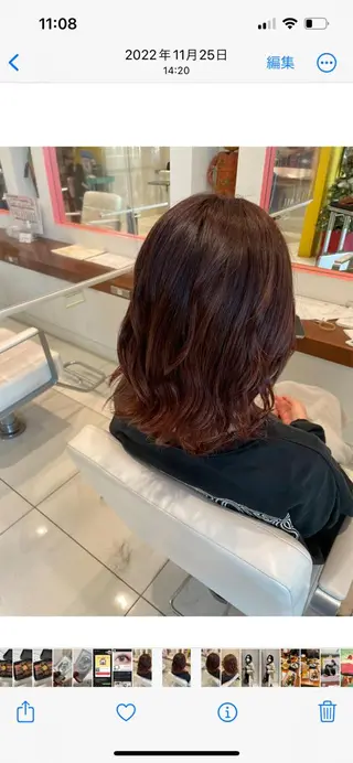 ミディアム 似合わせ 垢抜け🌟 AKINOのヘアスタイル