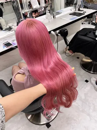 ミディアム カラー ヘアアレンジ 💕上野美容師☁ ブリーチ💖サワのヘアスタイル