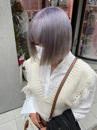 ミディアム カラー ボブ/髪質改善💎✨ SOMAのヘアスタイル