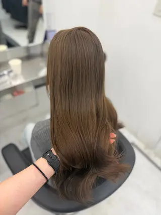 カラー 透ける透明感カラー 🎀anju/渋谷のヘアスタイル