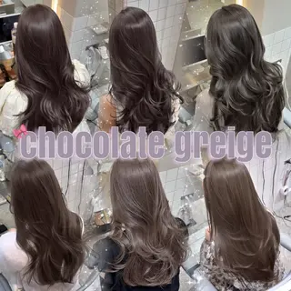 ロング カラー 髪質改善/韓国ヘア レイヤー/新宿/ロミのヘアスタイル