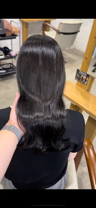 ロング カラー 梅田/茶屋町/ハイト ーン/kizunaのヘアスタイル