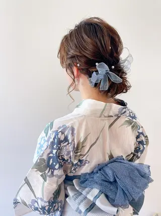 ヘアアレンジ 中山 郁恵のヘアスタイル