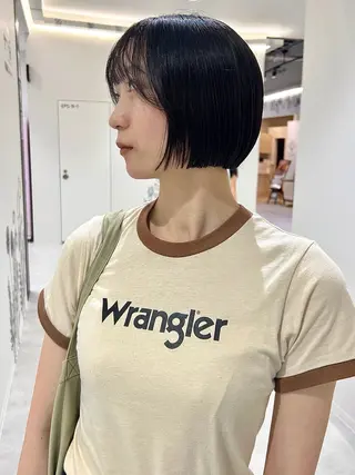 ショート 👔ボブ﹨似合 わせパーマ🩳ももかのヘアスタイル