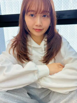 ミディアム ボブ/ミディアム 親しみやすさ/さくらのヘアスタイル