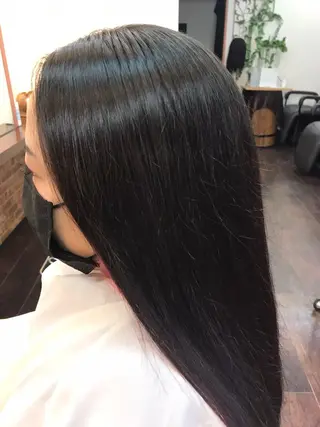ロング パーマ 桧山 真のヘアスタイル