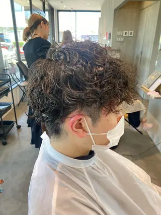 パーマ くろだ まみのヘアスタイル